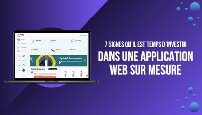 Investir dans une application web sur mesure